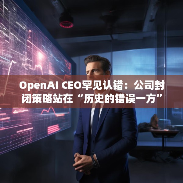 OpenAI CEO罕见认错：公司封闭策略站在“历史的错误一方”