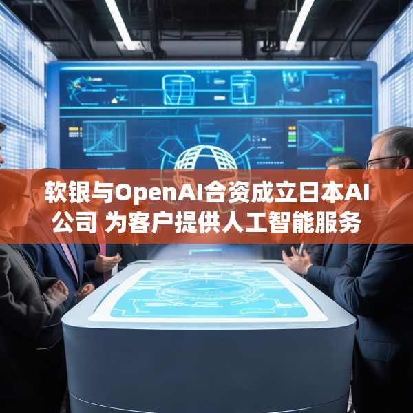 软银与OpenAI合资成立日本AI公司 为客户提供人工智能服务