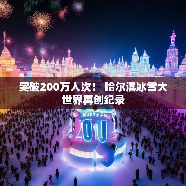 突破200万人次！ 哈尔滨冰雪大世界再创纪录