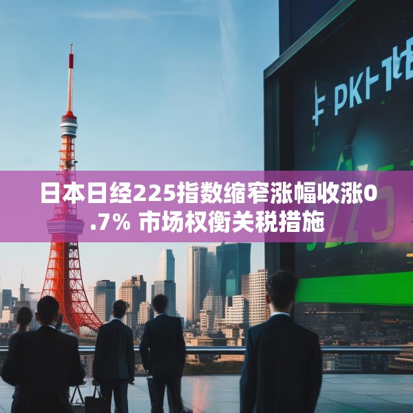 日本日经225指数缩窄涨幅收涨0.7% 市场权衡关税措施