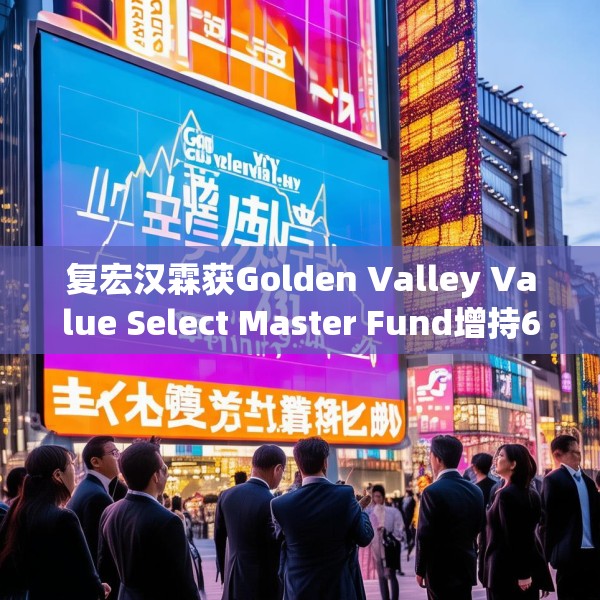 复宏汉霖获Golden Valley Value Select Master Fund增持63.1万股