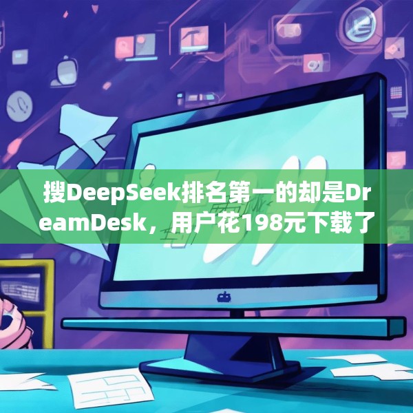 搜DeepSeek排名第一的却是DreamDesk，用户花198元下载了个假DeepSeek