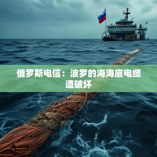 俄罗斯电信：波罗的海海底电缆遭破坏