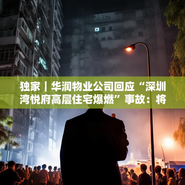 独家｜华润物业公司回应“深圳湾悦府高层住宅爆燃”事故：将全力配合做好善后