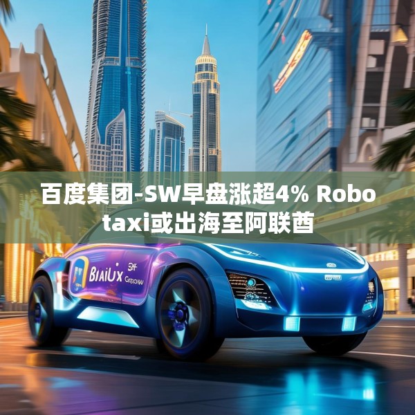 百度集团-SW早盘涨超4% Robotaxi或出海至阿联酋