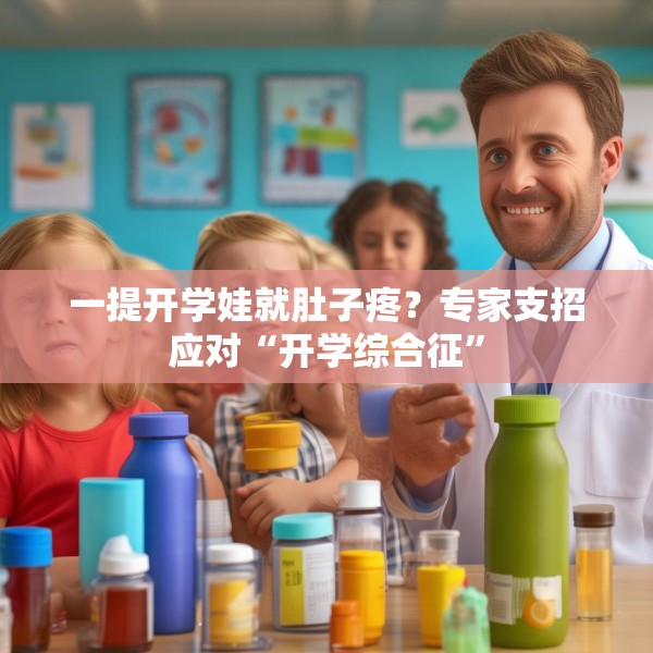 一提开学娃就肚子疼？专家支招应对“开学综合征”