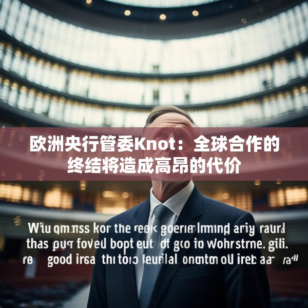 欧洲央行管委Knot：全球合作的终结将造成高昂的代价