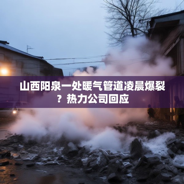 山西阳泉一处暖气管道凌晨爆裂？热力公司回应