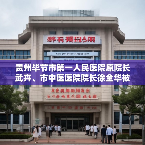 贵州毕节市第一人民医院原院长武卉、市中医医院院长徐全华被查