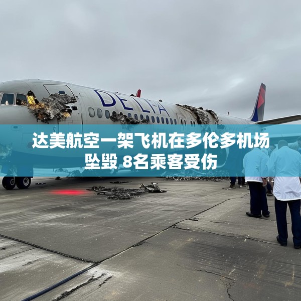 达美航空一架飞机在多伦多机场坠毁 8名乘客受伤