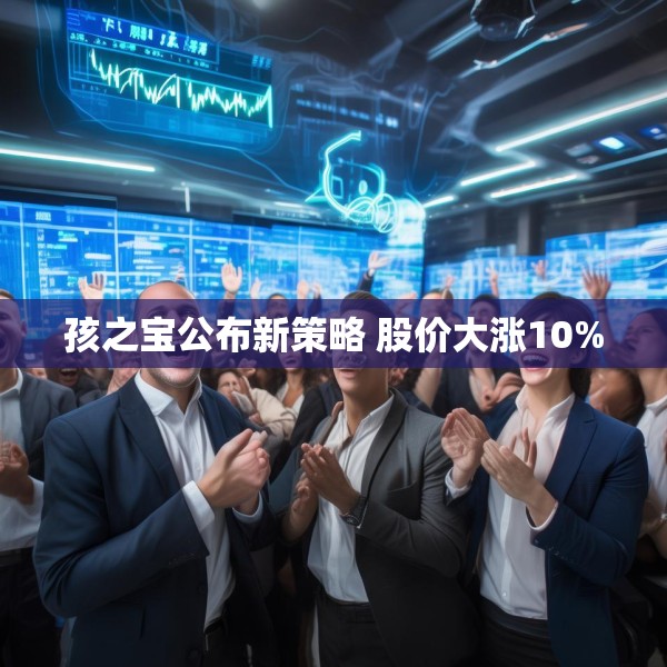 孩之宝公布新策略 股价大涨10%