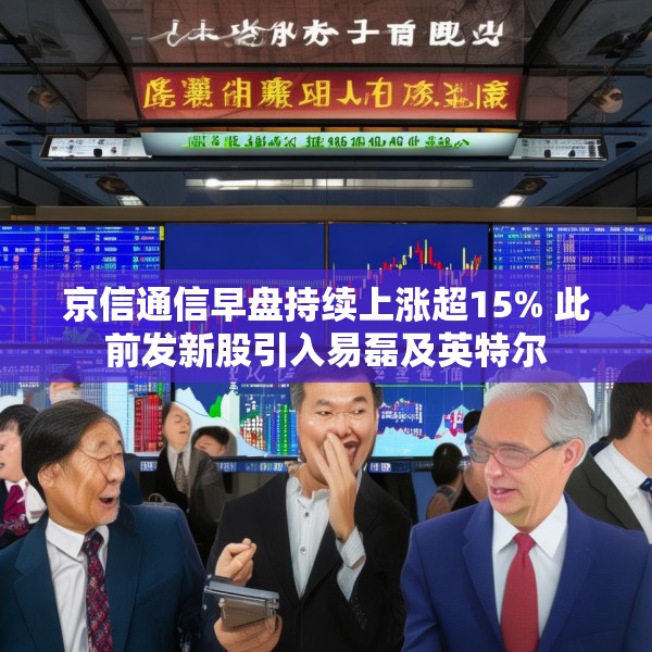 京信通信早盘持续上涨超15% 此前发新股引入易磊及英特尔