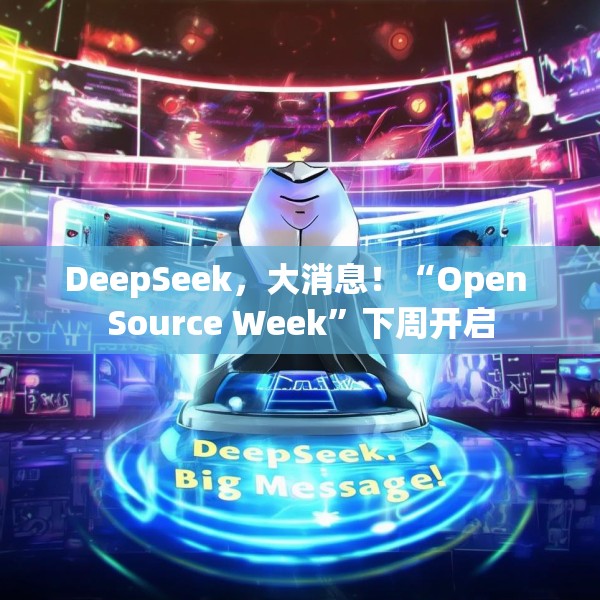 DeepSeek，大消息！“Open Source Week”下周开启