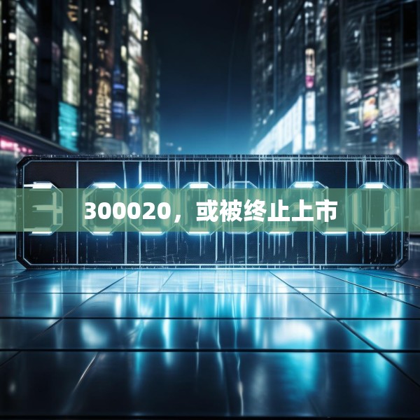 300020，或被终止上市