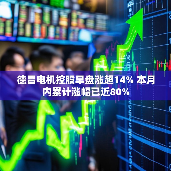 德昌电机控股早盘涨超14% 本月内累计涨幅已近80%