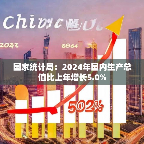 国家统计局：2024年国内生产总值比上年增长5.0%