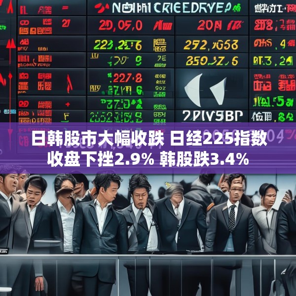 日韩股市大幅收跌 日经225指数收盘下挫2.9% 韩股跌3.4%