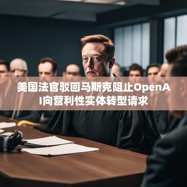 美国法官驳回马斯克阻止OpenAI向营利性实体转型请求