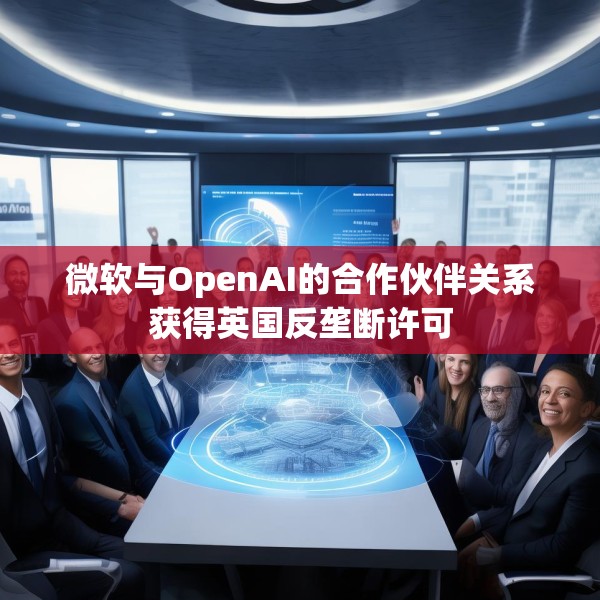 微软与OpenAI的合作伙伴关系获得英国反垄断许可