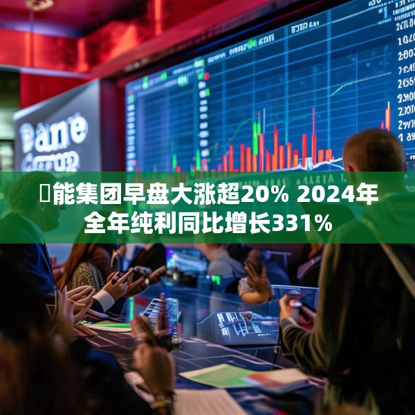 栢能集团早盘大涨超20% 2024年全年纯利同比增长331%