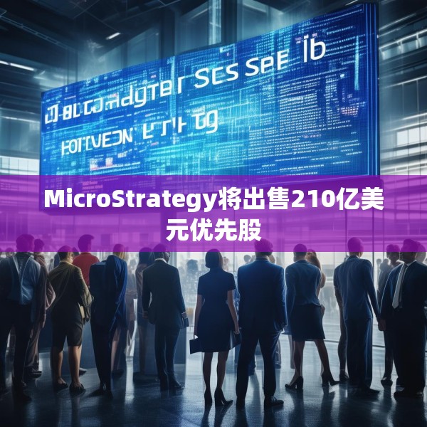 MicroStrategy将出售210亿美元优先股