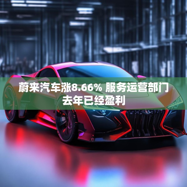 蔚来汽车涨8.66% 服务运营部门去年已经盈利