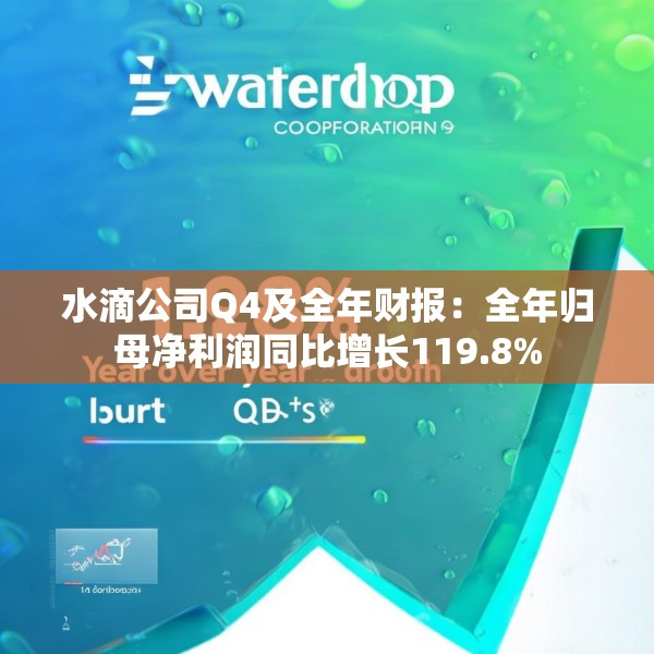 水滴公司Q4及全年财报：全年归母净利润同比增长119.8%