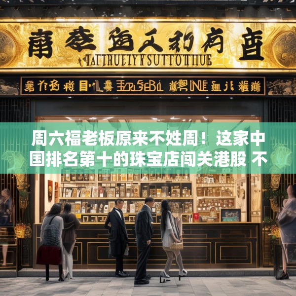 周六福老板原来不姓周！这家中国排名第十的珠宝店闯关港股 不只卖金，还是“品牌包租公”