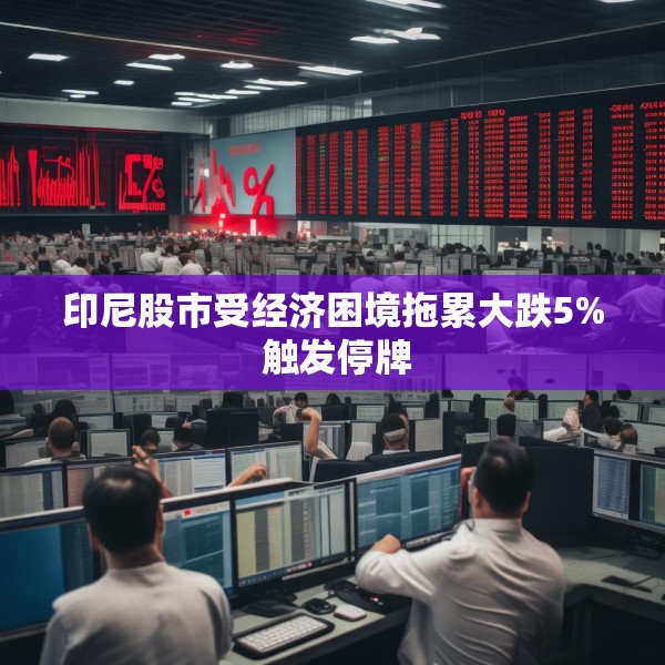 印尼股市受经济困境拖累大跌5% 触发停牌