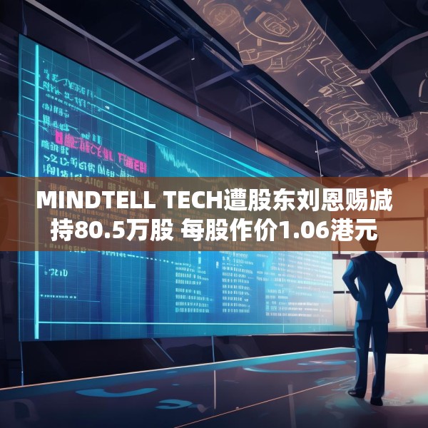 MINDTELL TECH遭股东刘恩赐减持80.5万股 每股作价1.06港元