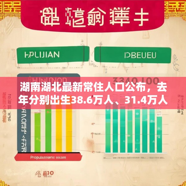 湖南湖北最新常住人口公布，去年分别出生38.6万人、31.4万人