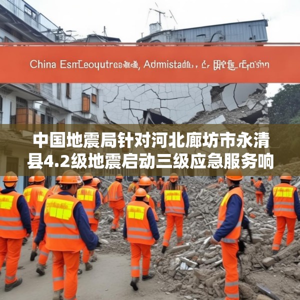 中国地震局针对河北廊坊市永清县4.2级地震启动三级应急服务响应